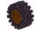 4624c02-8G Wiel klein 8x6mm vierkant asgat band met profiel bruin (klassiek) gebruikt *5W000