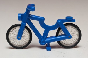 4719c01-7 Fiets (wiel met losse band) blauw NIEUW *5K000