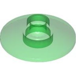 4740-20G Schotel 2x2 transparant groen gebruikt *1R024