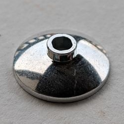 4740-22 Schotel 2x2 chrome zilver NIEUW *1B047