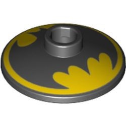 4740pb018-11 Schotel 2x2 Batman zwart NIEUW *