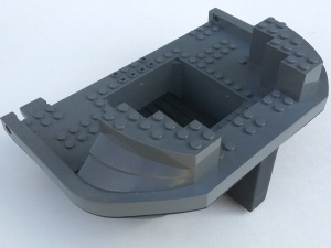 47986c02-11G Bootromp 16x22 achtersteven zwart gebruikt *
