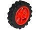 50862c01-5 Wiel voor motor MET BAND rood NIEUW *5W000