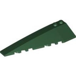 50955-80 Steen, wig 10x3 links groen, donker NIEUW *