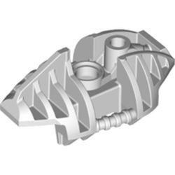 53566-49G Bionicle Piraka bovenstuk been grijs, zeer licht gebruikt *