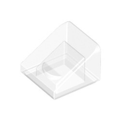 54200-12 Dakpan klein 30 graden 1x1x 2/3 transparant NIEUW *1B191 - Img 2