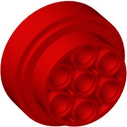 60208-5 Wiel 15x31 Technic (niet voor model team banden!) rood NIEUW *5W000