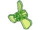 6041-16G Propellor L3 diameter- 3 gedraaide bladen transparant, neongroen gebruikt *1D042