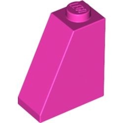 60481-47 Dakpan 65 graden 1 breed roze, donker NIEUW *1B156