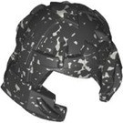 60751-11 Ridderhelm breed zwart NIEUW *0L0000