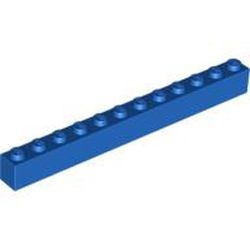 6112-7G Steen 1x12 blauw gebruikt *1A049