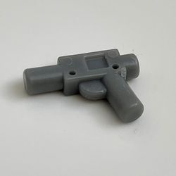 61190f-85 Pistool, klein DC-17 grijs, donker (blauwachtig) NIEUW *0L0000