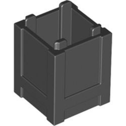 61780-11 Box met top opening zwart NIEUW *5K000