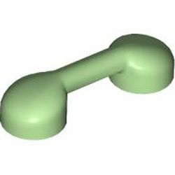 6190-37 Vorm van telefoonhoorn groen, midden NIEUW *0L0000