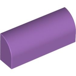 6191-157 Steen, 1x4x 1 1/3 met afgeronde top, geen noppen lavender, midden NIEUW *1B071