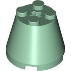 6233-48 Kegel 3x3x2 groen, zandkleurig NIEUW *1L088