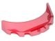 62360-17 Autoruit 3x6x1 gebogen transparant rood NIEUW *5D0000