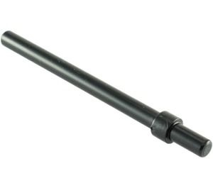 63965-11 Paal 6 noppen met stopring zwart NIEUW *1B055
