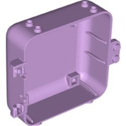 64454-154 Box 3x8x6 2/3 halve (achterkant) (PAKKETPOST) lavender, licht NIEUW *5K000