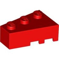 6565-5 WigSTEEN 3x2 links rood NIEUW *1B044