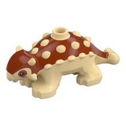67443pb03-2 Baby ankylosaurus crème NIEUW *