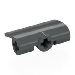 71682-85 Technic, paneel gebogen 2x3x1 grijs, donker (blauwachtig) NIEUW *4T089