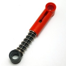 731c05-5G Technic Schokbreker 6.5L, NORMALE VEER rood gebruikt *5K500