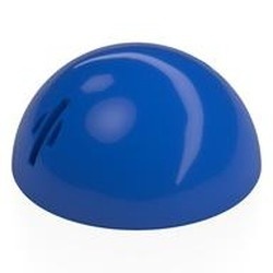 7343-7 Cylinder halve bol 5x7 blauw NIEUW *