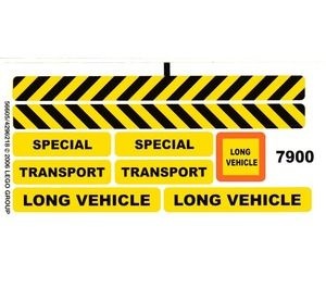 7900stk01 STICKER Heavy Hauler NIEUW *0S0000
