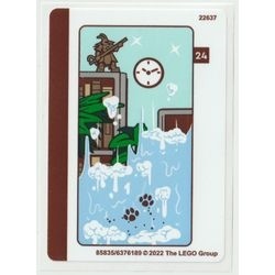 80108stk02 STICKER Lunar New Year NIEUW *0S0000