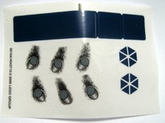8018stk01 STICKER 8018 STAR WARS Armored Assault Tank NIEUW *0S0000