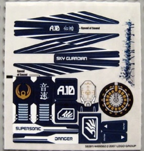 8103stk01 STICKER 8103 Sky Guardian NIEUW *0S0000
