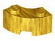 85080-115 Steen 2x2 gebogen (Macaroni) NIEUWE STIJL (andere bodem) goud, parel NIEUW *1B065