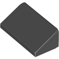 85984-11 Dakpan klein 30 graden 2x1x 2/3 (2 nop breed) zwart NIEUW *1B192