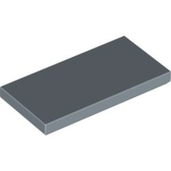 87079-55 Tegel 2x4 blauw, zandkleurig NIEUW *1B137