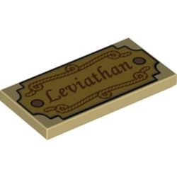 87079pb0472-2 Tegel 2x4 Leviathan crème NIEUW *0K000