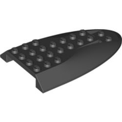 87615-11 Vliegtuig top 6x10 zwart NIEUW *