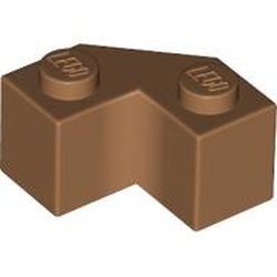 87620-150 Steen 2x2 facet caramel, midden NIEUW *1B014