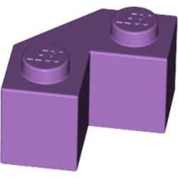 87620-157 Steen 2x2 facet lavender, midden NIEUW *