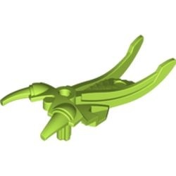 87789-34G Bionicle Armor Small 2 Claw lime gebruikt *