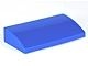 88930-7 Dakpan gebogen 2x4x2/3 geen noppen, MET bodemtubes blauw NIEUW *1B104