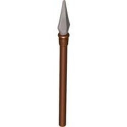 90391pb01-88 Speer met lichtgrijze tip bruin, roodachtig NIEUW *0L0000