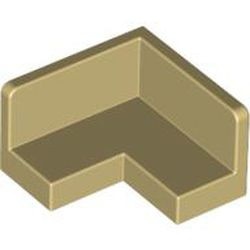 91501-2 Hoekpaneel GROOT 2x2x1 crème NIEUW *1B019