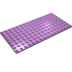 92438-157 Platte plaat 8x16 lavender, midden NIEUW *5K0000