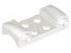 93590-1 Plaat 2x4 met spatbord MET RONDE KOPLAMPEN wit NIEUW *5A020
