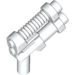 95199-1 Dubbelloops pistool wit NIEUW *0L0000