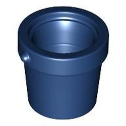 95343-63 Emmer (handvat zie 95344) blauw, donker NIEUW *5C073