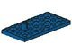 967-7G Plaat 4x8 met nop voor trailer 968 blauw gebruikt *