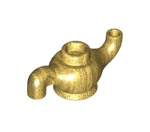 98383-115 Aladin's lamp goud, parel NIEUW *0D0000