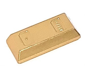 99563-65 Steen vorm goudbaar goud, metallic NIEUW *1B052